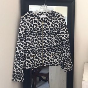 Size 16 Calvin Klein leopard print jacket.